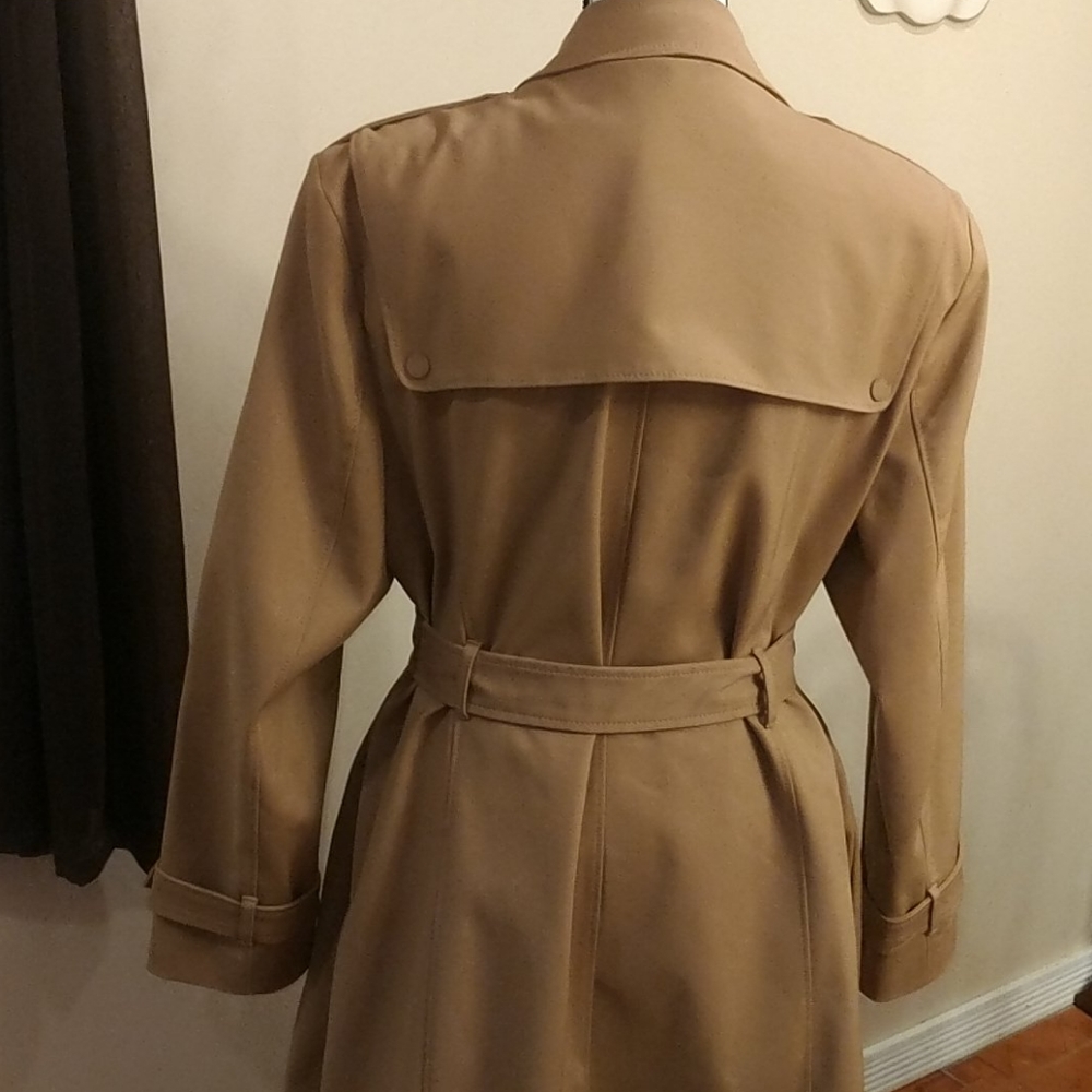Black Rivet Women's Trench coat - Picture 4 of 9